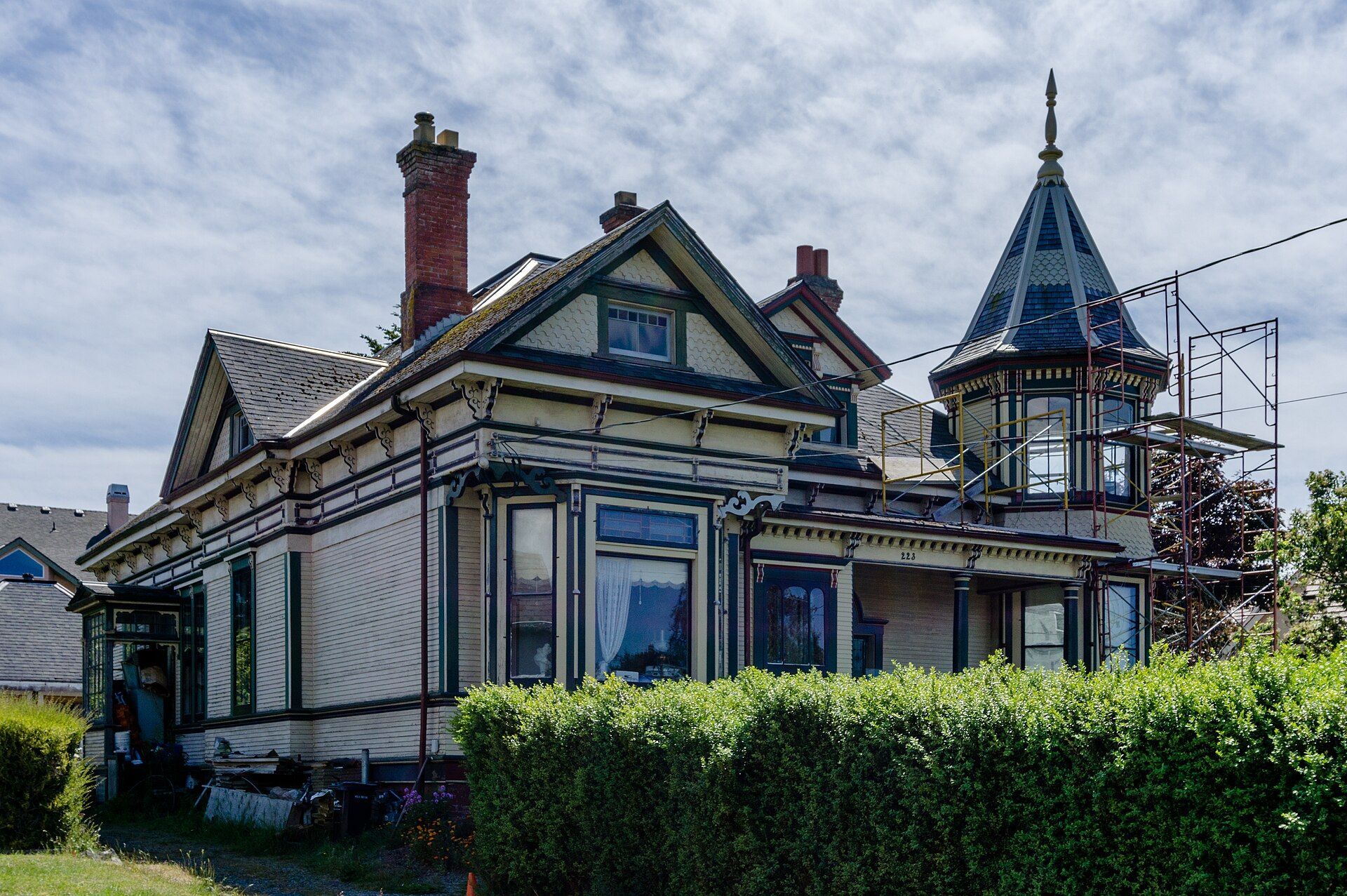 A Victorian house on Robert Street in Victoria.